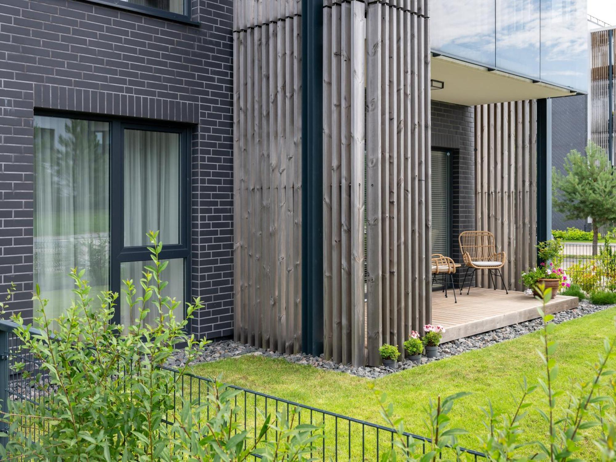 D33 Vilnius - Brand New Luxury Apartment With Terrace, Garden, Ac And Parking Exteriér fotografie