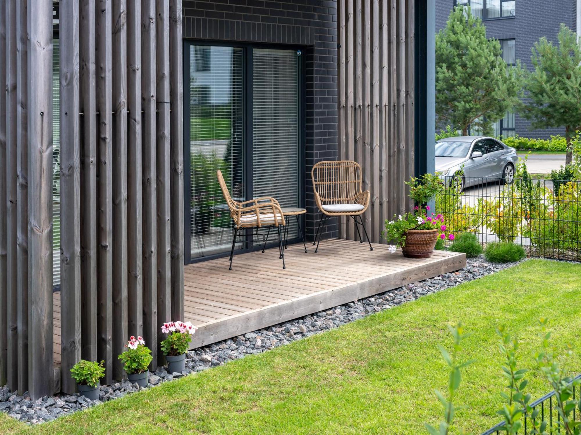 D33 Vilnius - Brand New Luxury Apartment With Terrace, Garden, Ac And Parking Exteriér fotografie