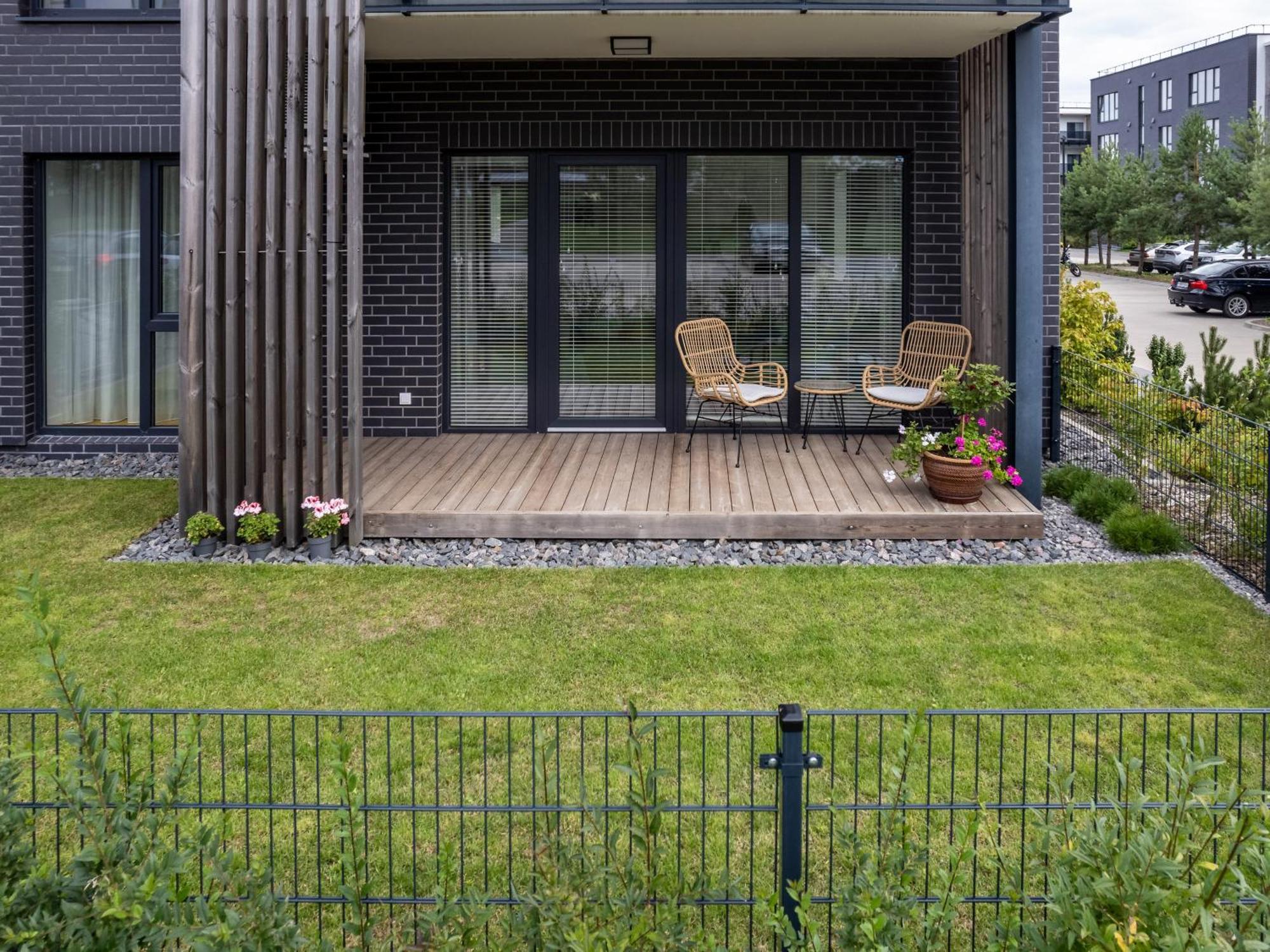 D33 Vilnius - Brand New Luxury Apartment With Terrace, Garden, Ac And Parking Exteriér fotografie